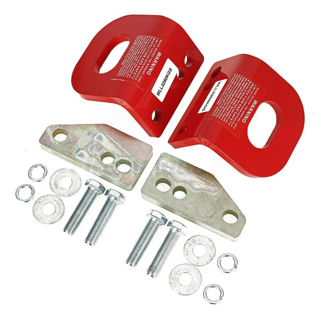 Recovery Tow Point Kit Heavy Duty 3250KG Hitch For Nissan Navara D22 H/D Pair AU