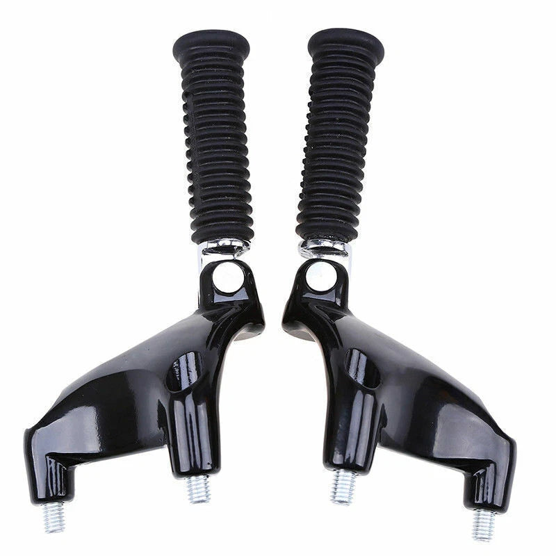 Rear Passenger Foot Pegs Pedal Mount For Harley Sportster XL 883 1200 Iron 04-13