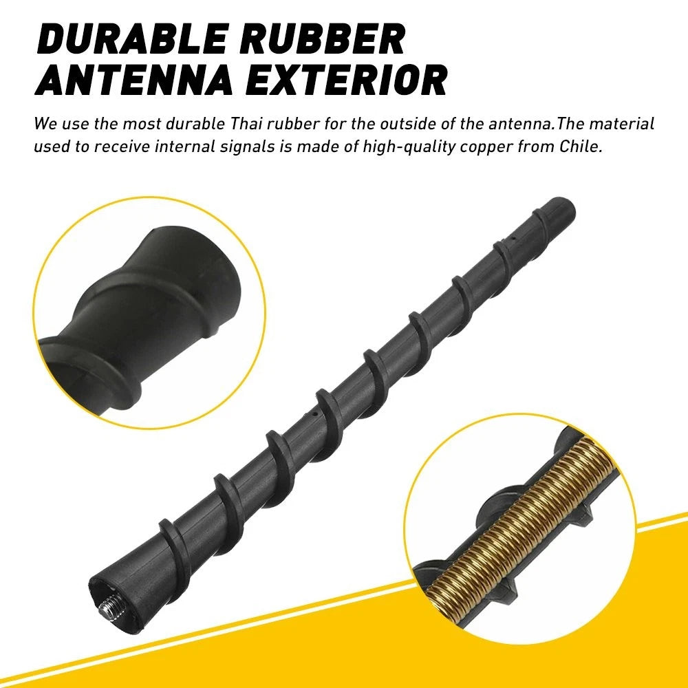 7" Car Antenna Mast AM/FM Radio Signal For Outlander Mitsubishi 2007-2017 FM AM