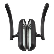 Load image into Gallery viewer, Black Billet Mini Oval Motorcycle Mirrors For Harley Softail Sportster Touring S