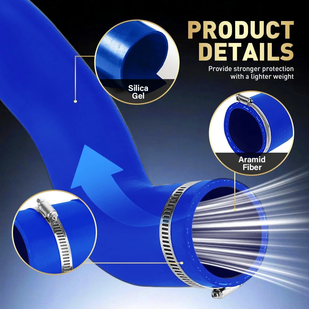 Intercooler Air Hose Kit Cold & Hot Side for Mitsubishi Triton MQ MR Pajero Sport