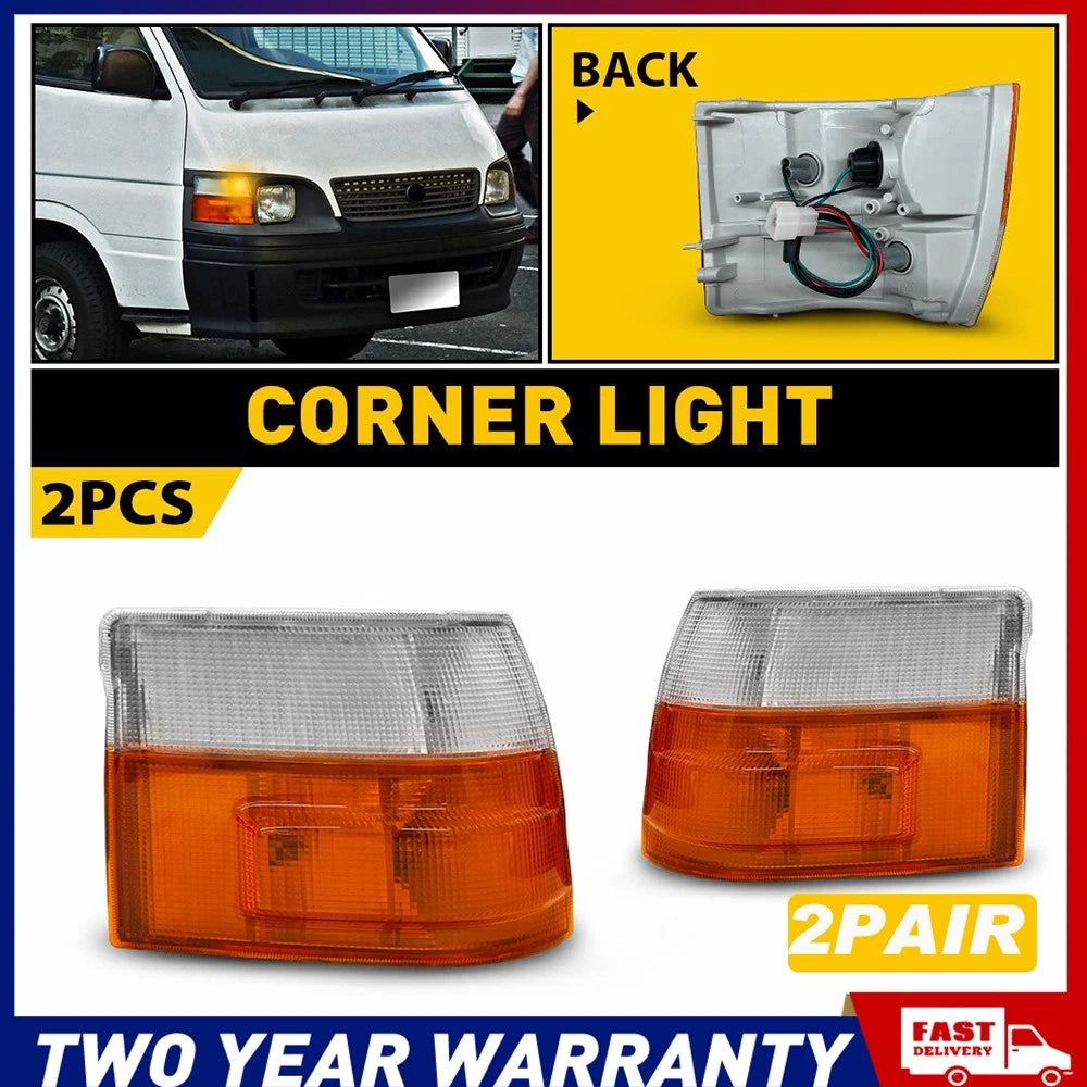 Corner Light Parker Indicator Lamps for Toyota Hiace Van 1989–2005 not for SBV