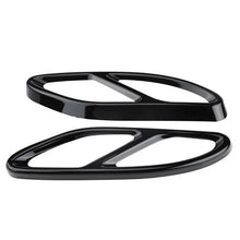Load image into Gallery viewer, Black Exhaust Muffler Tip Pipe Cover Fit For Benz GLC A B C E W213 W176 W205 ST
