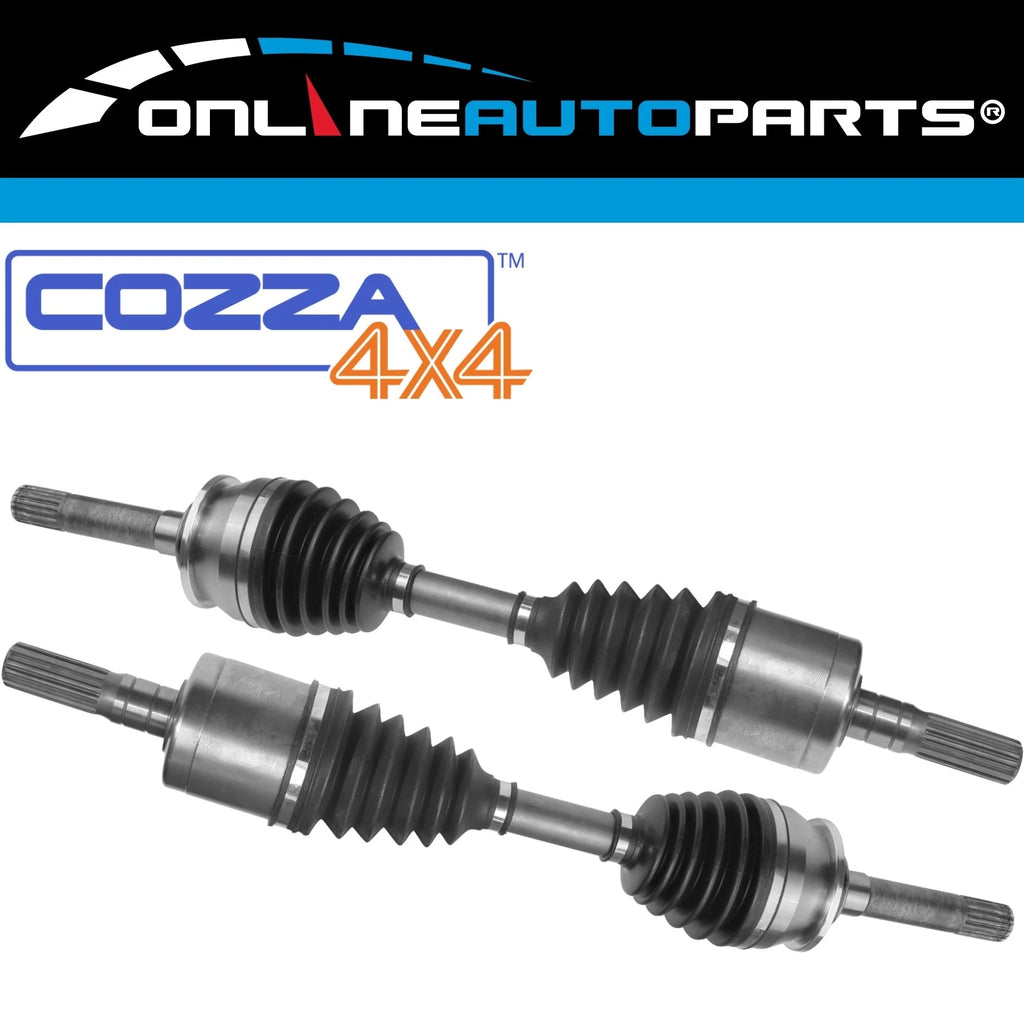 2 Front CV Joint Axle Drive Shafts for Isuzu D-Max TFS85 2012~2020 4X4