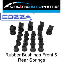 Load image into Gallery viewer, Front + Rear Rubber Leaf Spring Bush Kit for Sierra SJ410 SJ413 LJ50 LJ80 MG410