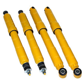 Front & Rear Shock Absorbers + Steering Damper for Patrol GQ 8/1988~7/1989 Wagon