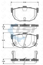 Load image into Gallery viewer, Rear Brake Pads and Disc Rotors Set for Hyundai ELANTRA XD 2001-2007