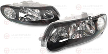 Load image into Gallery viewer, Black Tear Drop Headlights Pair For Holden Commodore VX VU SS