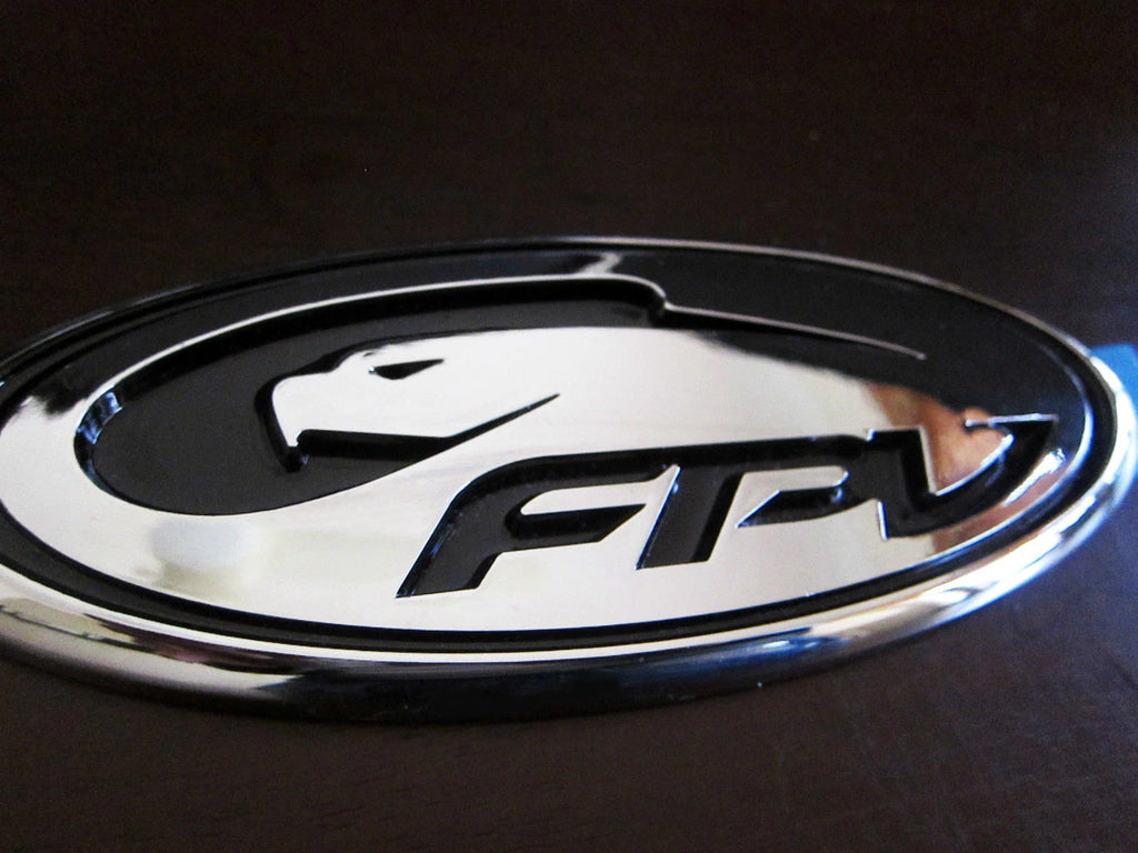 NEW CHROME FPV BADGE FOR FG SERIES XR6/XR8/SEDAN/UTE/TURBO
