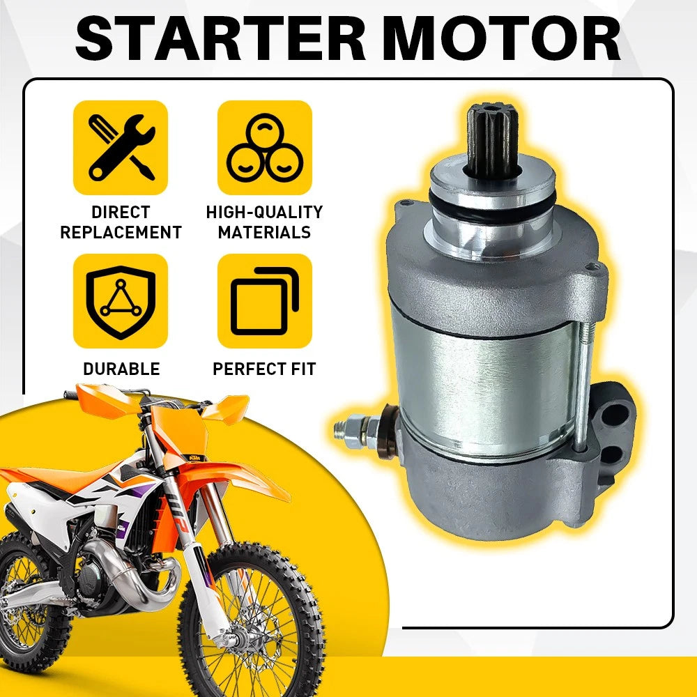 2x STARTER MOTOR FOR Motorcycles Off-Road 250 XC-W 2008 2009 2010 11 12 249cc