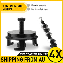 Load image into Gallery viewer, Black LS harmonic balancer installer and puller tool kit for GM LS engines