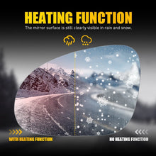 Load image into Gallery viewer, Left Passenger Side Mirror Glass w/Heated Back Plate For VW GOLF MK5 2004-08 AU