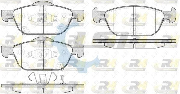 Front Brake Pads Set for Honda Civic FK 1.6 1.8 2012-2018