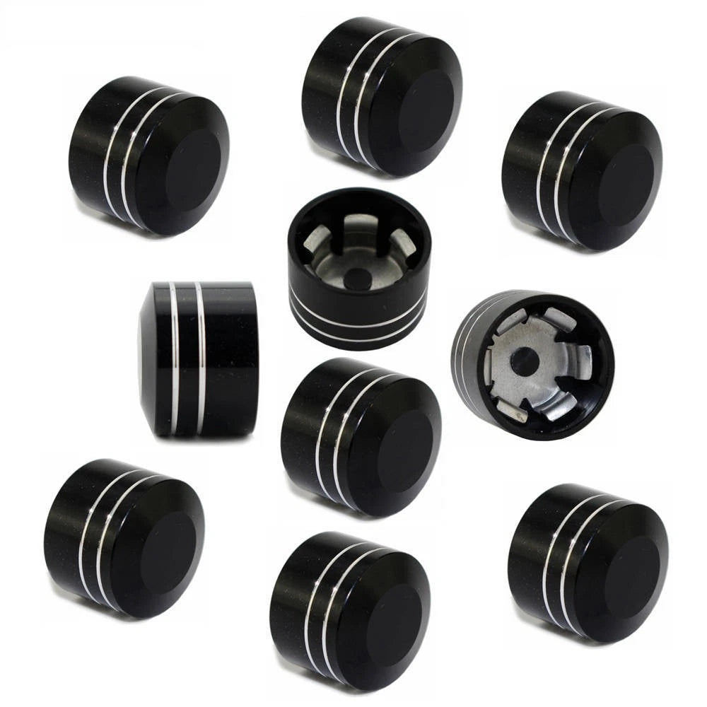 50PCS 7.5-10mm Inner Schrauben Motor Bolt Topper Caps Cover for Harley V-Rod