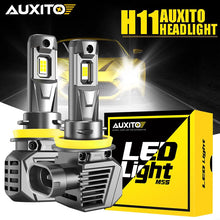Load image into Gallery viewer, AUXITO H11 H8 LED Headlight Kit Globes High Low Beam Bulb 24000LM Amber White AU