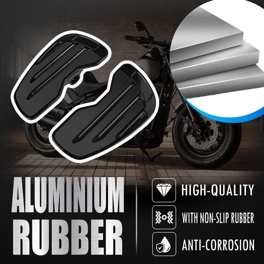 Motorcycle Front Foot Peg Footrest Pedal Floorboards for Harley Softail Fat Bob