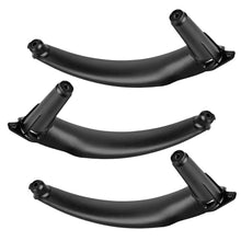 Load image into Gallery viewer, 3Pcs Inner Inside Door Handle Pull Trim Cover Black For BMW E71/E72 X6 SAV 08-14