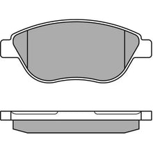 Load image into Gallery viewer, MEYLE 025 237 0919/W front brake pads replacement set brake pads diagram