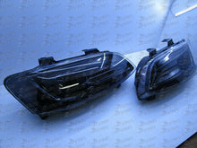 Load image into Gallery viewer, VE SERIES 1 HEADLIGHTS BLACK LED DRL Sequential Indicator HOLDEN COMMODERE NEW