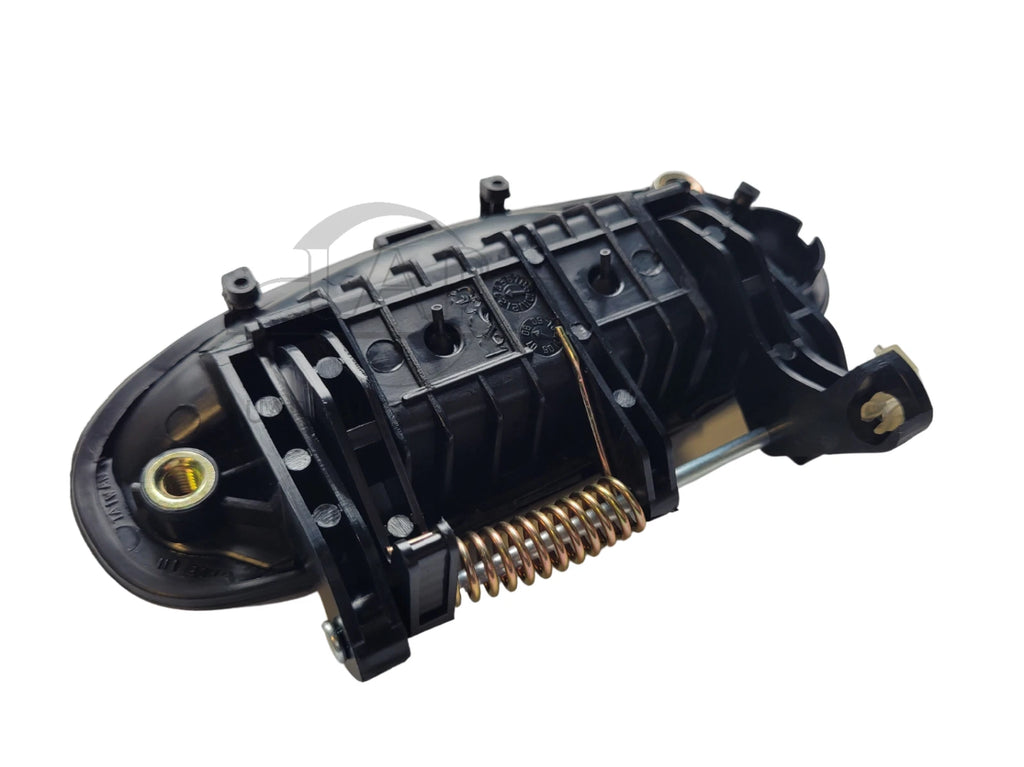 Front Left Outer Door Handle Black For Holden Barina TK 2005 - 2011 Sedan Hatch