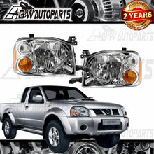Load image into Gallery viewer, Pair Left &amp; Right Headlights Car Lamps For Nissan Navara D22 UTE 2001-2015 LH&amp;RH