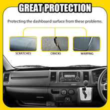 Load image into Gallery viewer, Car Dashmat Cover Dashboard Dash Mat Fits Toyota Hiace 2005-2018 SLWB Van
