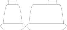 Load image into Gallery viewer, Sperling Tradies Canvas Front Black Seat Covers Suits Hilux 2005 - 2015 RM102...