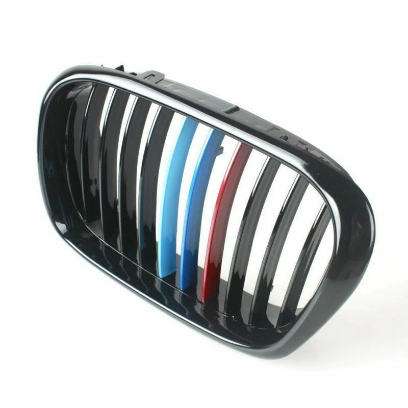 Gloss Black M-color Kidney Grille Grill For BMW E39 5 Series E39 M5 1997-2003 ST