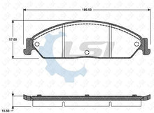 Load image into Gallery viewer, Front Brake Pads and 322mm Disc Rotors Set for Ford FALCON BA PBR upgraded