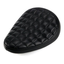 Load image into Gallery viewer, Black Solo Driver Seat Pad For Harley Sportster Chopper Bobber Custom for Honda
