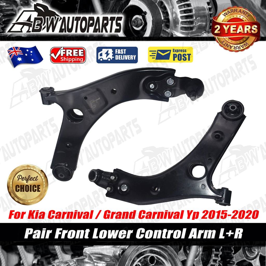 For KIA Carnival/Grand Carnival Yp 02/15-10/20 Front Lower Control Arms Set L+R