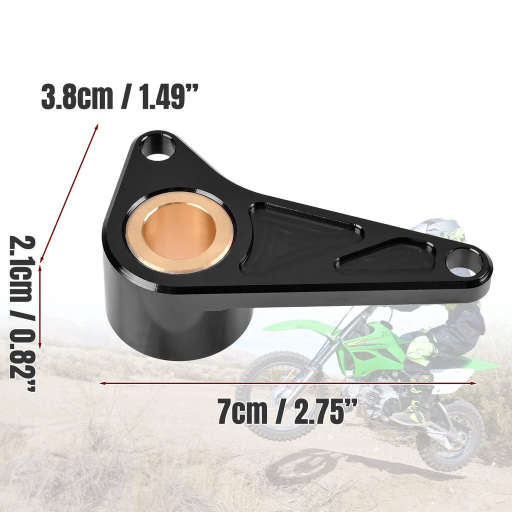 Black Aluminum Shift Shaft Brace Shifter Support For Kawasaki KLX110/KLX110L 05+