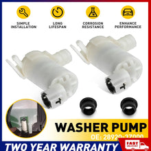 Load image into Gallery viewer, 2PCS For Nissan Patrol GU Y61 1998-04 Windscreen Washer Pump Motor Replacement