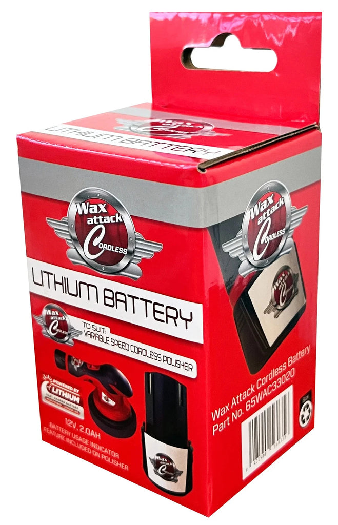Wax Attack Cordless Spare Lithium Battery 65WAC33020