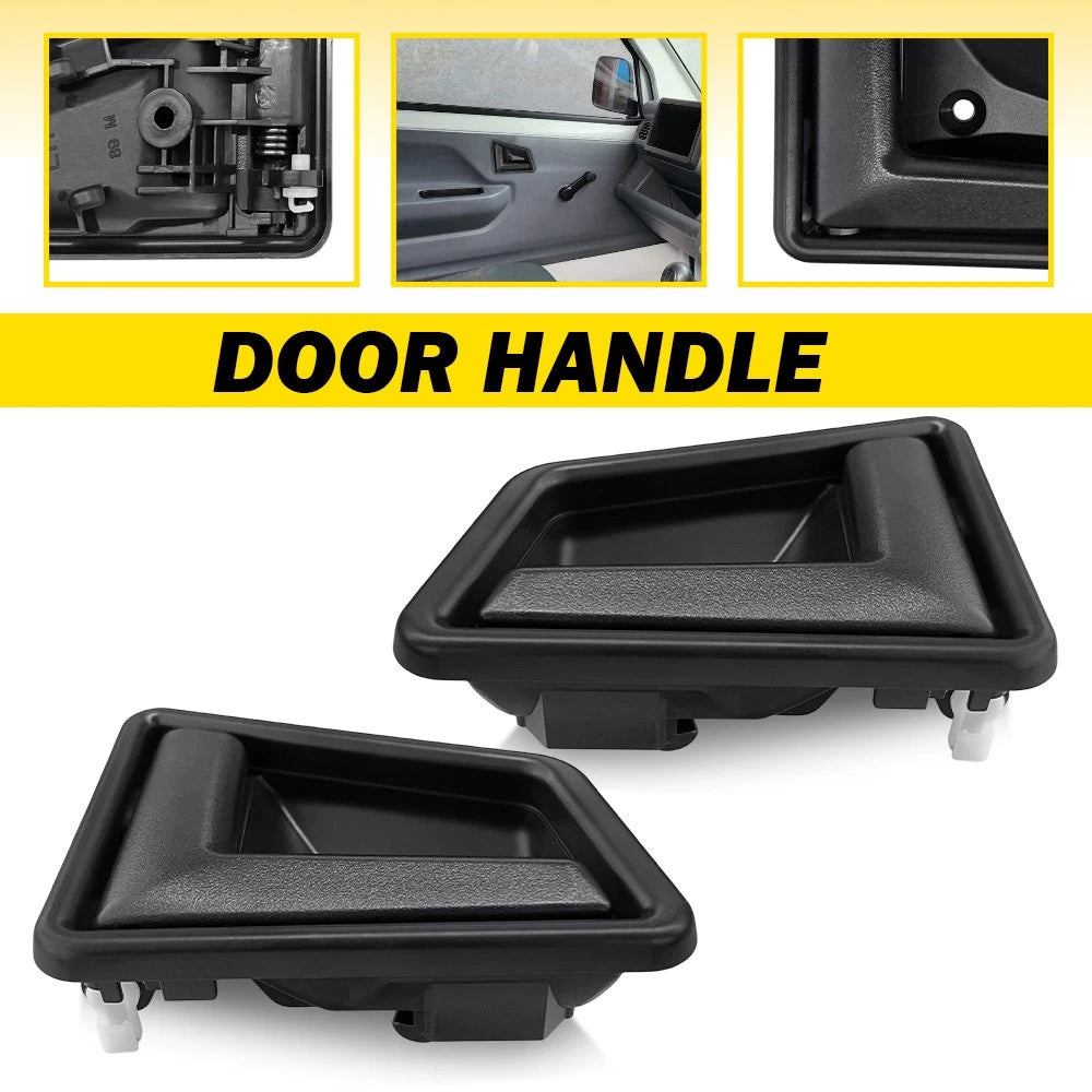 2x FRONT/REAR RH/LH Inner Door Handle Satin for 1991-1997 Suzuki Vitara SE416