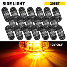Load image into Gallery viewer, 20X CLEARANCE LIGHT LED SIDE MARKER AMBER RED TRAILER TRUCK CARAVAN 12-24V AU