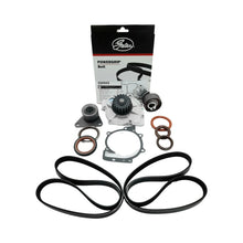 Load image into Gallery viewer, Timing belt kit with water pump and drive belts for Volvo C30 S40 V40 V50 2.5L turbo engines