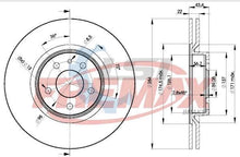 Load image into Gallery viewer, Fremax Front Disc Rotors for Alfa Romeo 147 1.6 1.9 2.0 01-11 Not Ducati Corse