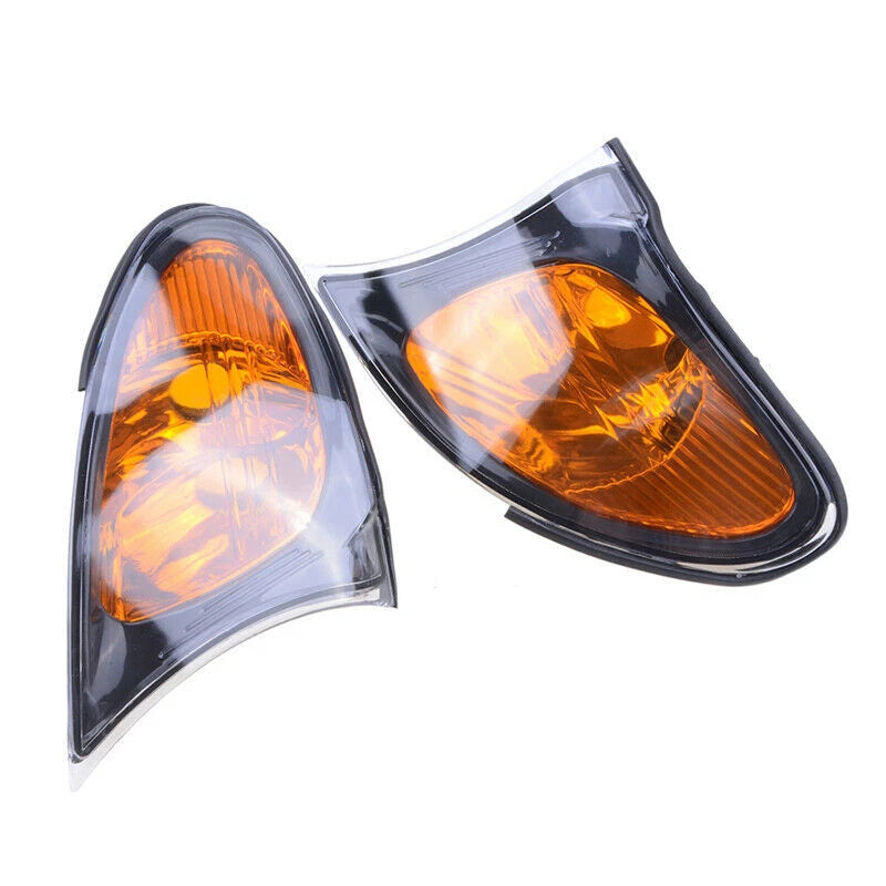 Pair Signal Clear Indicator Corner Side Light for BMW 325i 330i 4-Door 2002-2005