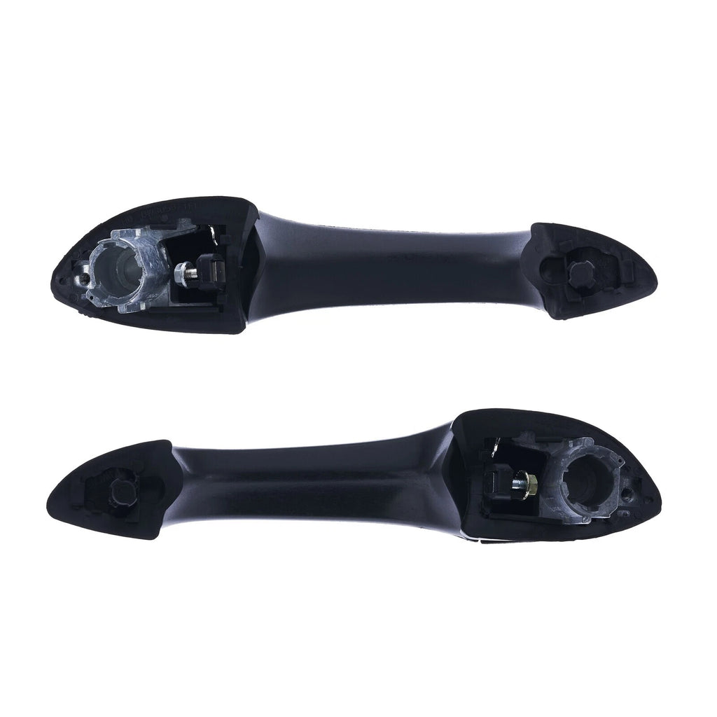 Door Handle Outer for BMW X5 E53 00-07 Set of 2 Black REAR LH+RH