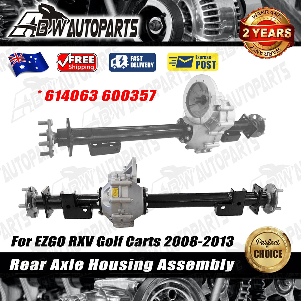 614063 600357 Golf Carts Rear Axle Housing Assembly For EZGO RXV 2008-2013