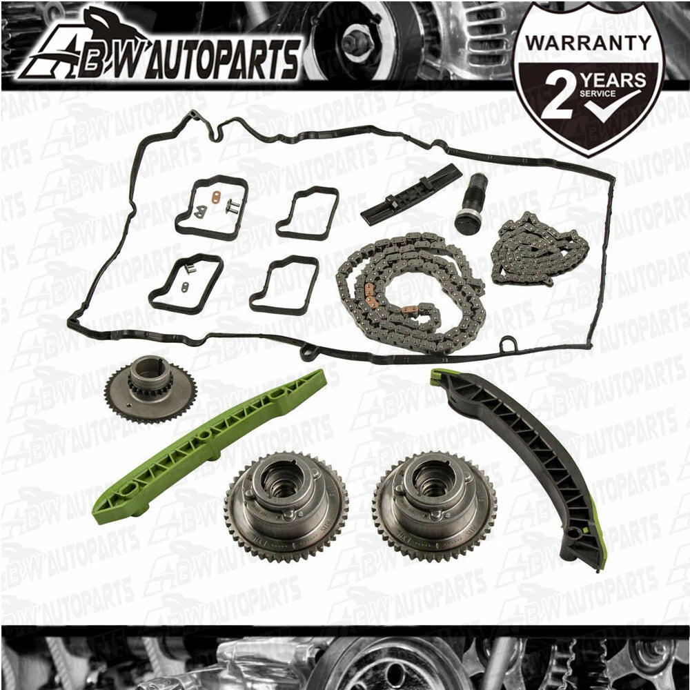 TIMING CHAIN KIT CAM GEARS FOR MERCEDES M271 W204 C180 C200 C250 Turbocharged