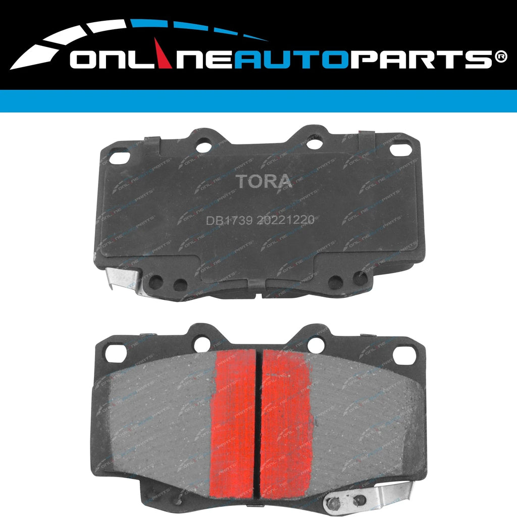 Front Disc Brake Pads for Toyota Hilux 4x4 GGN25R KUN25R KUN26R TGN26R 2005~2016