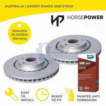 Load image into Gallery viewer, Front Bendix Brake Pads and Rotors Set for Toyota KLUGER GSU50 GSU55 2014-18