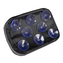 Load image into Gallery viewer, Rectangle Diamond Rear Pillion Passenger Pad Seat 8 Suction Cup Motorcycle ST