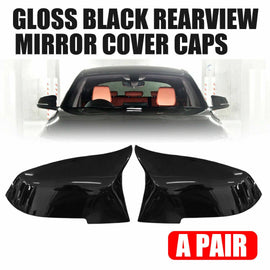 2pcs Rear View Mirror Cover Caps for BMW F20 F21 F22 F30 F32 F36 X1 F87 M2 ST