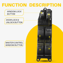 Load image into Gallery viewer, Master Power Window Switch Control Fit Toyota Landcruiser HDJ100 FZJ105 1998-02