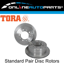 Load image into Gallery viewer, 2 Rear Disc Brake Rotors for Toyota Landcruiser HDJ100 UZJ100 1998-2007