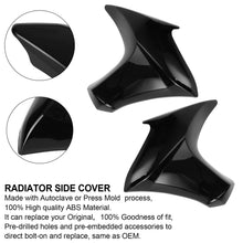 Load image into Gallery viewer, Radiator Side Cover Fairing Cowling Panels for Kawasaki ER6N 2012-2016 Black ST