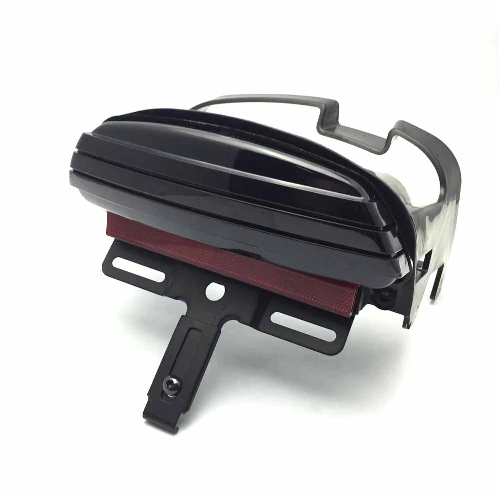 Tri Bar Fender LED Tail Light + Bracket For Harley Dyna FXDF Fat Bob 2008-2013 S